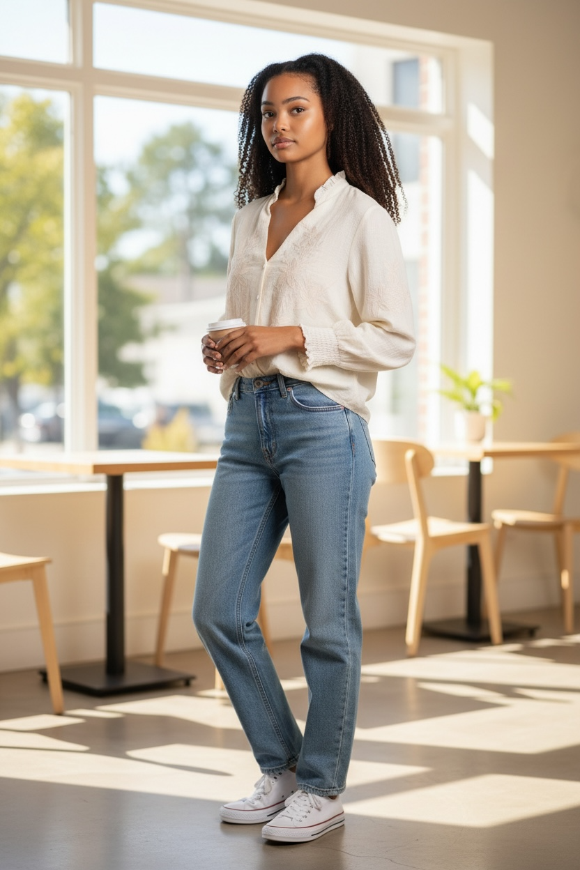 SOIZIC - Blouse Ecru