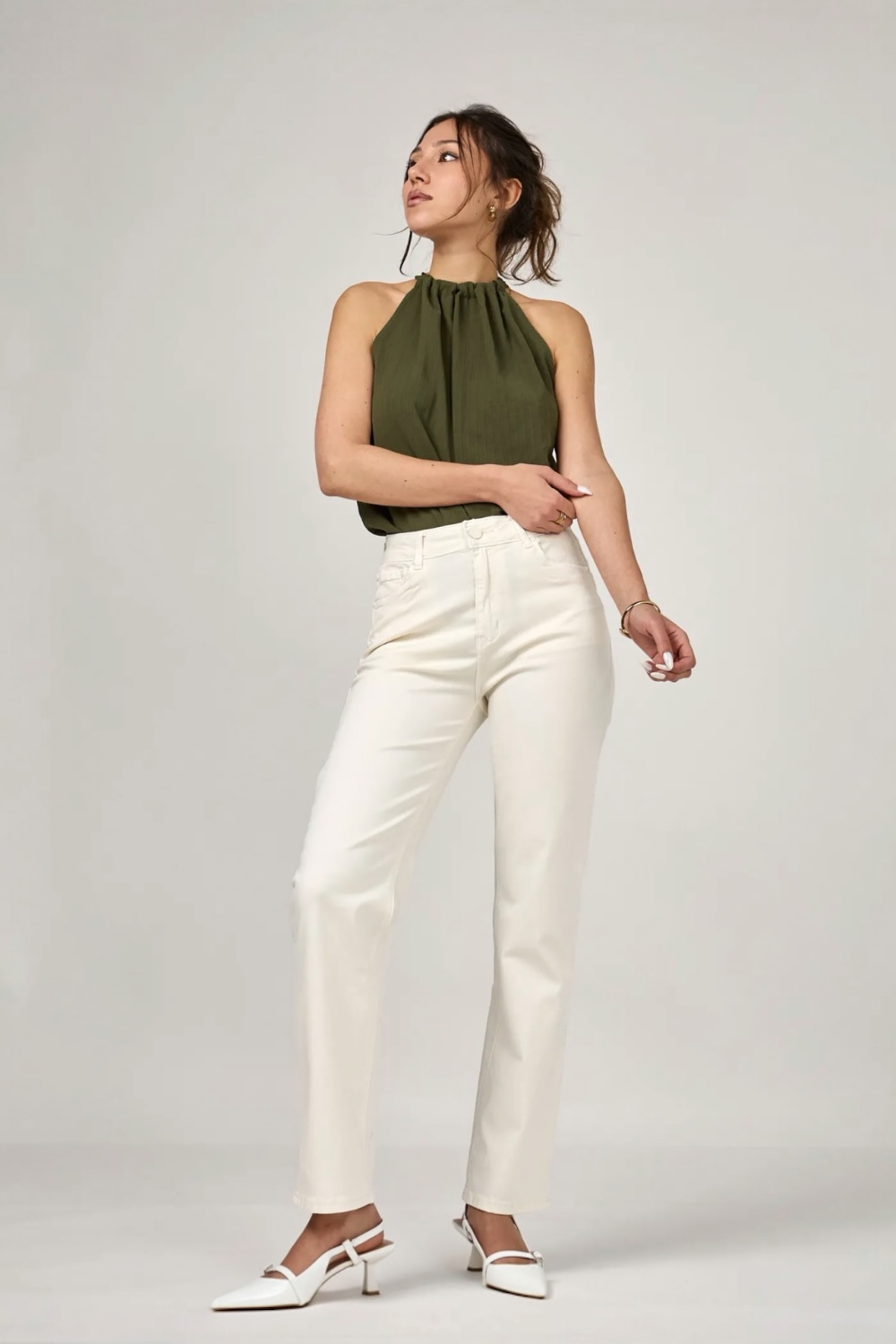 PANTALON STRAIGT-LEG "ELISE"