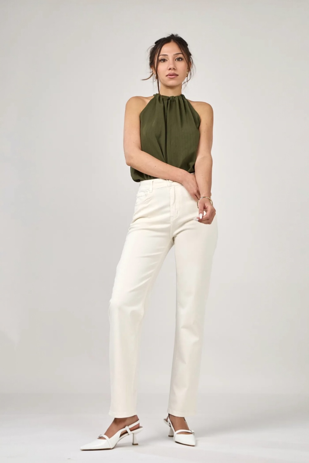 PANTALON STRAIGT-LEG "ELISE"