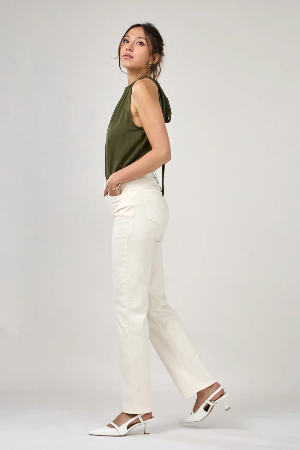 PANTALON STRAIGT-LEG "ELISE"
