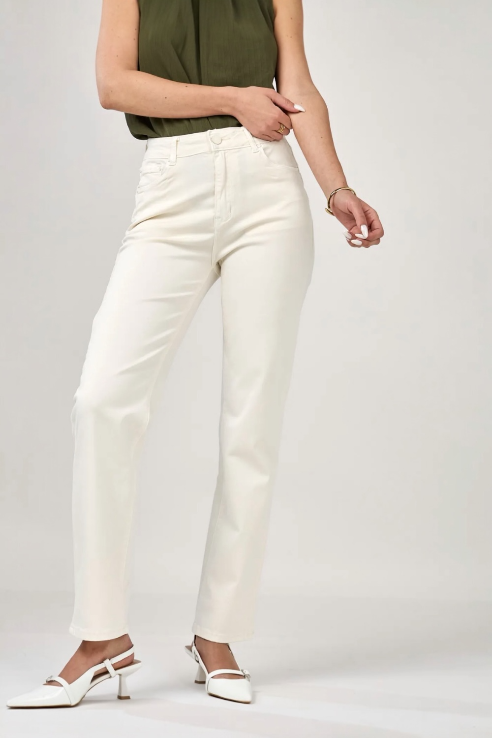 PANTALON STRAIGT-LEG "ELISE"