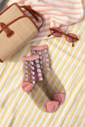 CHAUSSETTES LONDON EYE ROSE