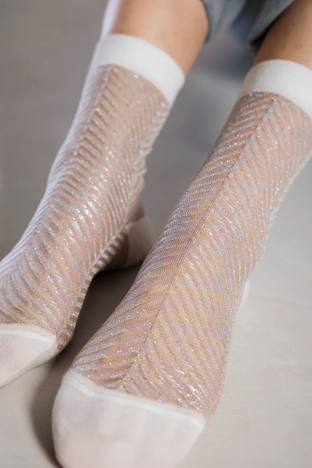 CHAUSSETTES SAPIN IRISÉ