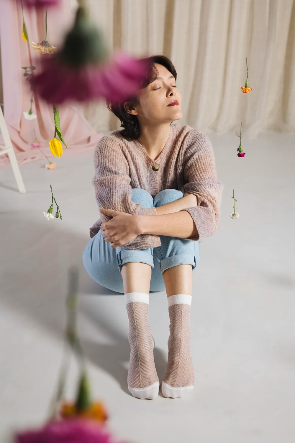 CHAUSSETTES SAPIN IRISÉ