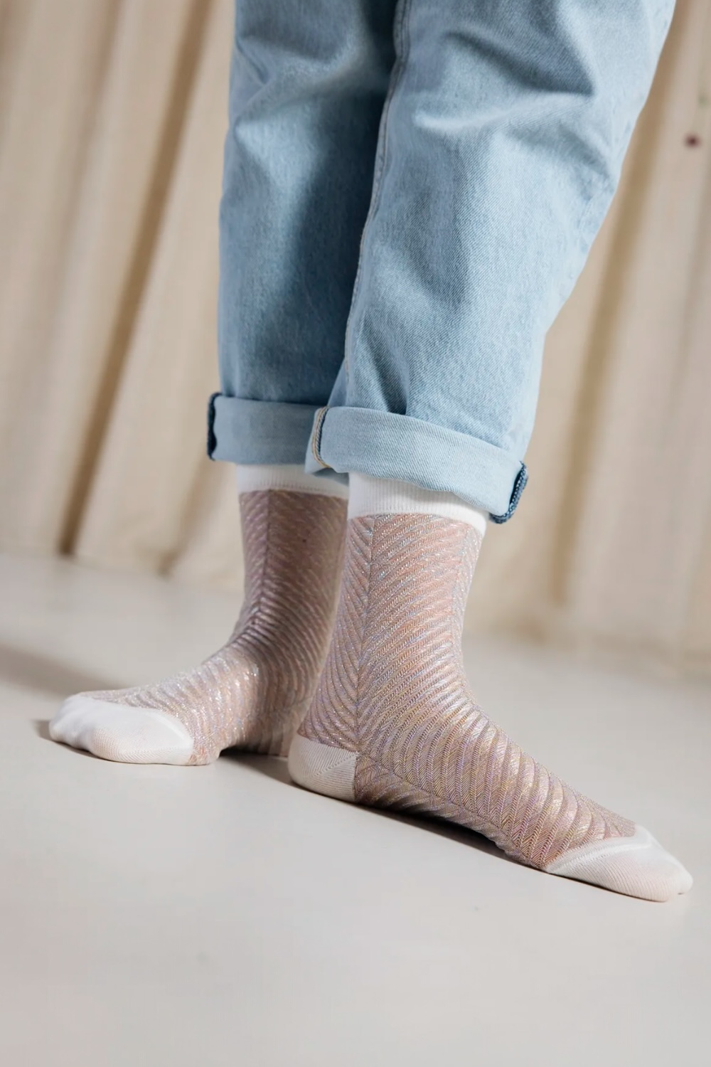 CHAUSSETTES SAPIN IRISÉ