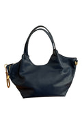 SAC CUIR GRAINE MARINE (LUDEN)
