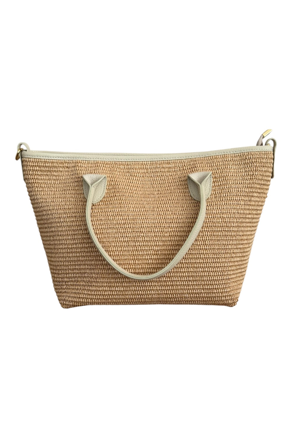 Sac tressé et cuir
