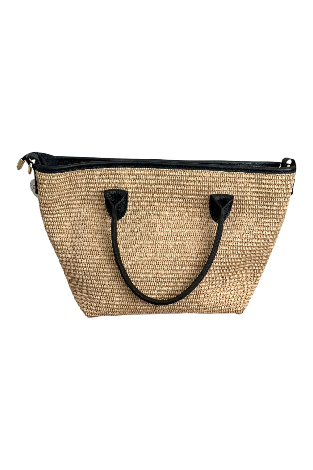 Sac tressé et cuir