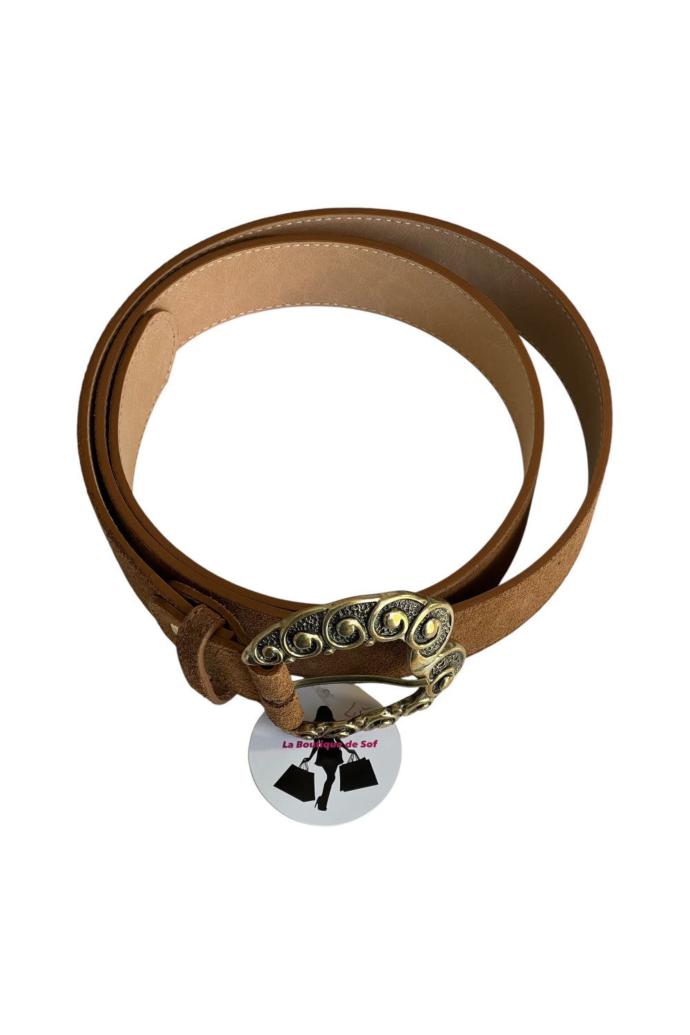 CEINTURE CUIR LARGE