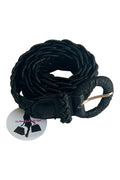 CEINTURE NOIRE TRESSEE - LF-10717
