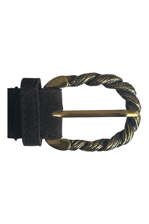 CEINTURE CUIR CHOCOLAT - 2170