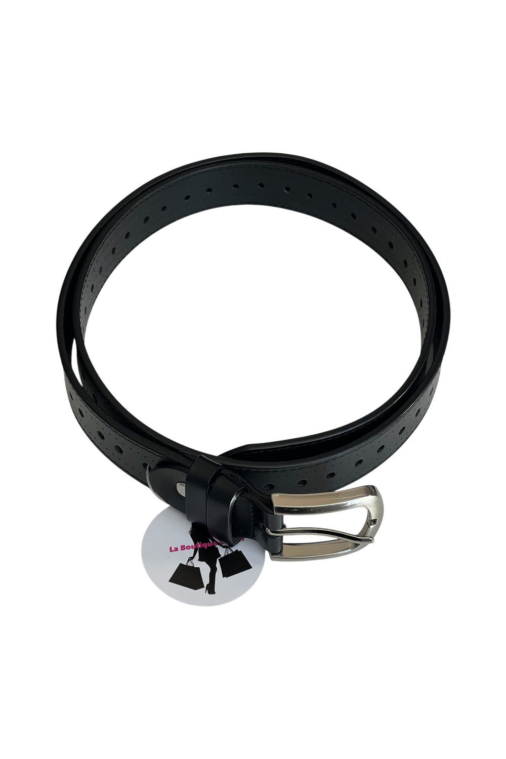 CEINTURE CUIR PERFOREE TU - 02972
