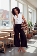 Pantalon large fluide