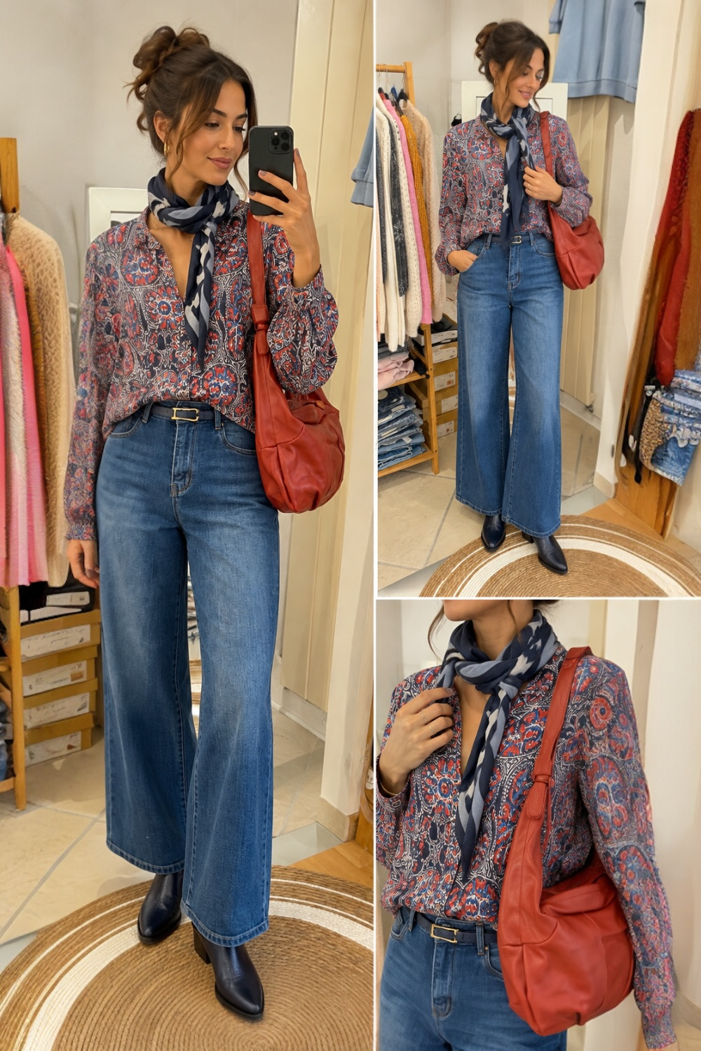 Sac Besace en Agneau