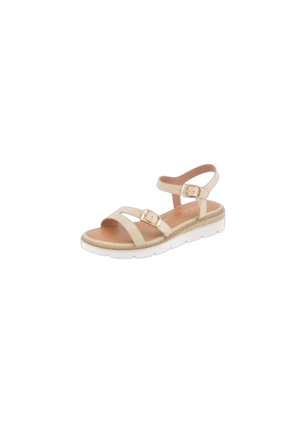 SIRA - Sandales Plates en Cuir