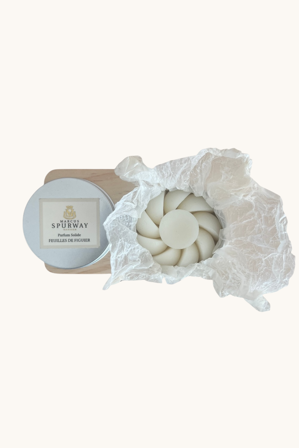 PARFUM SOLIDE FONDANT 50G FEUILLES DE FIGUIERS