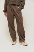 SELORIAH - Pantalon Coupe Large en Maille Sweat