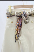 Jeans ECRU Boutons Colorés
