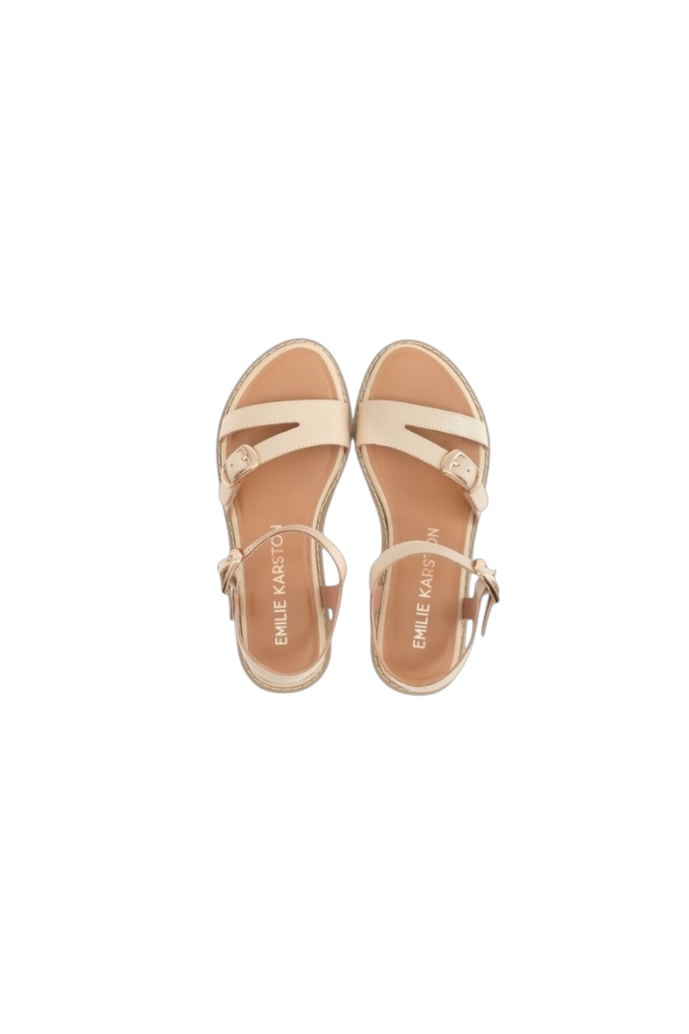 SIRA - Sandales Plates en Cuir