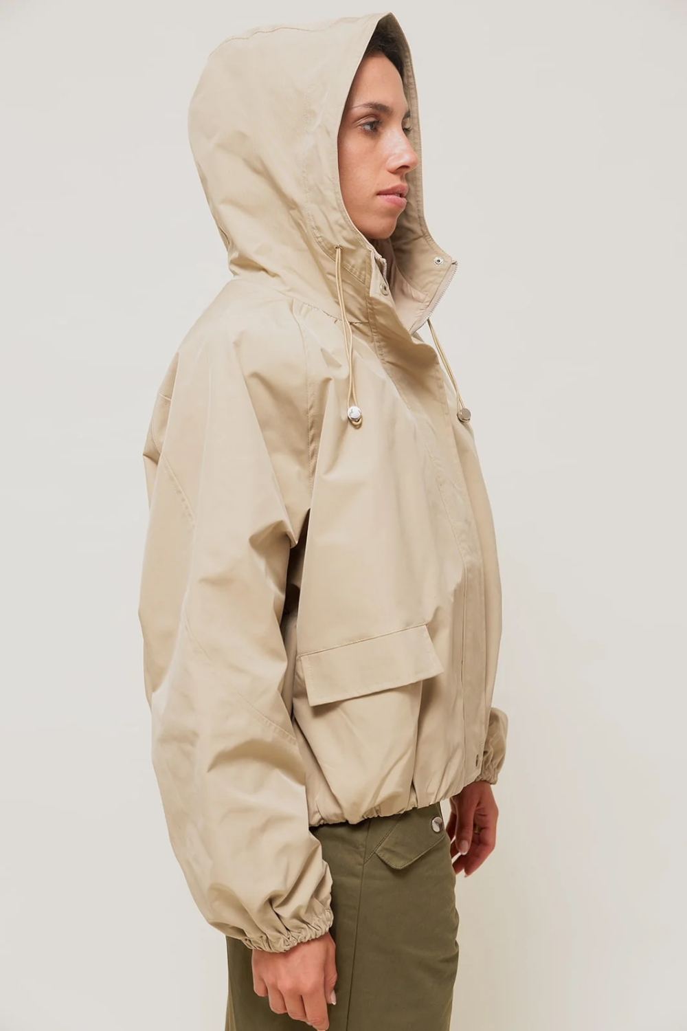 VELIANE - Parka Forme Balloon à Capuche