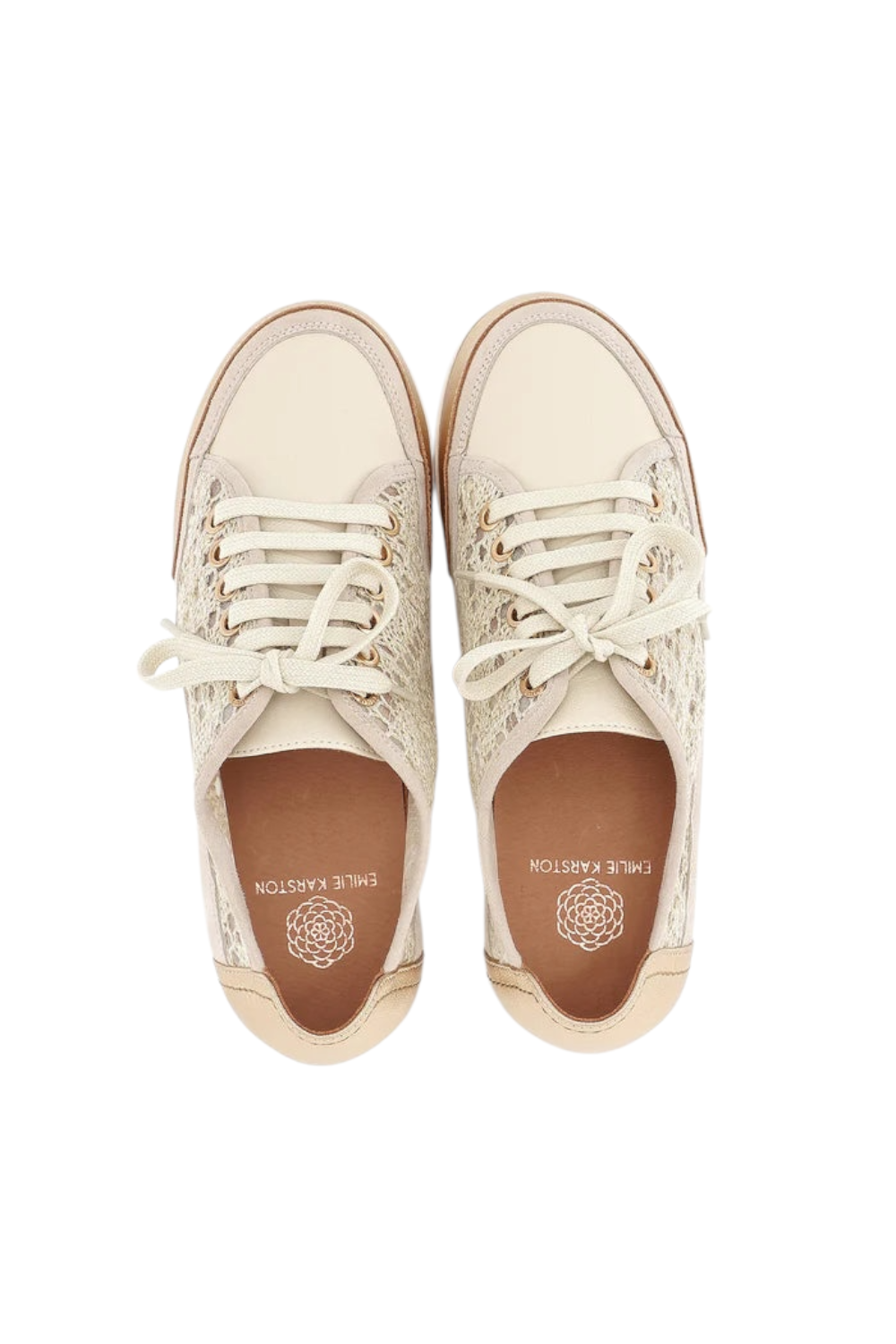 CAMINO - Baskets Dentelle Chic & Confort