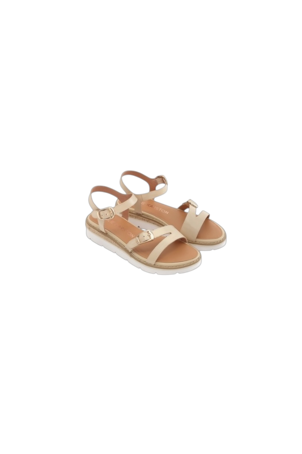 SIRA - Sandales Plates en Cuir