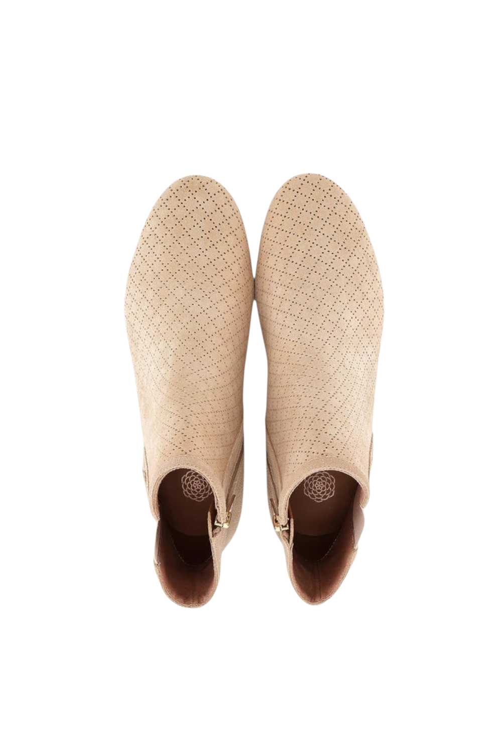 SOLARA - Bottines en cuir ajouré